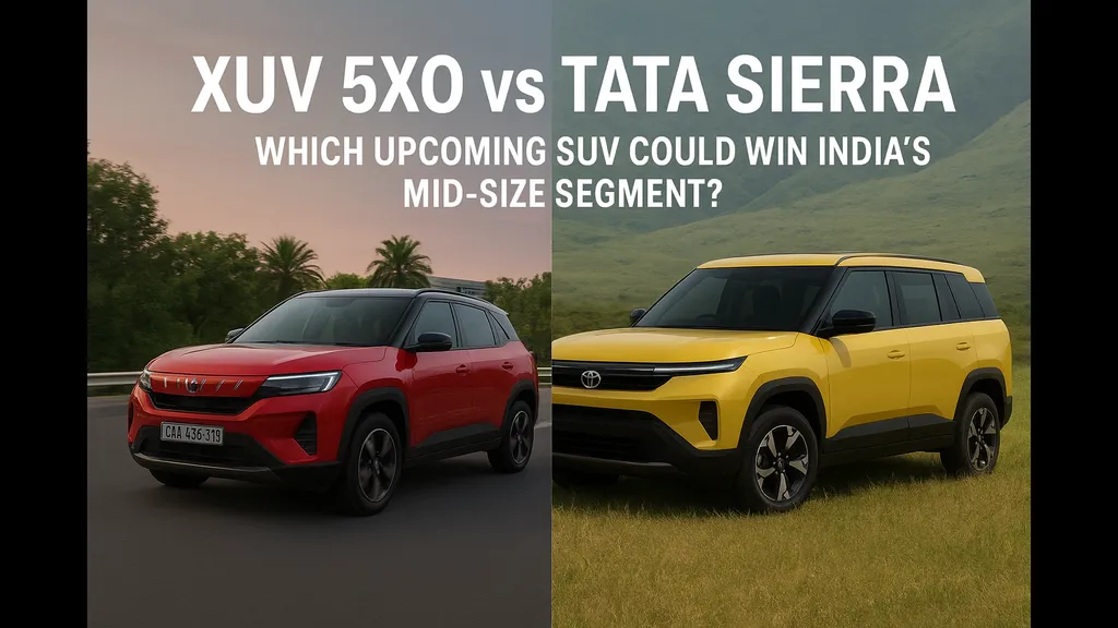 XUV 5XO vs Tata Sierra: Which Upcoming SUV Could Win India’s Mid-Size Segment?